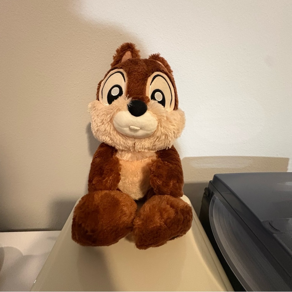 Disney Brown and Cream Chip Plush Toy